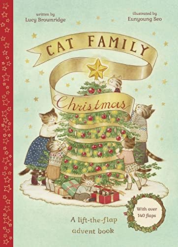 Cat Family Christmas Lift-The-Flap Puzzle: Count Down to Christmas